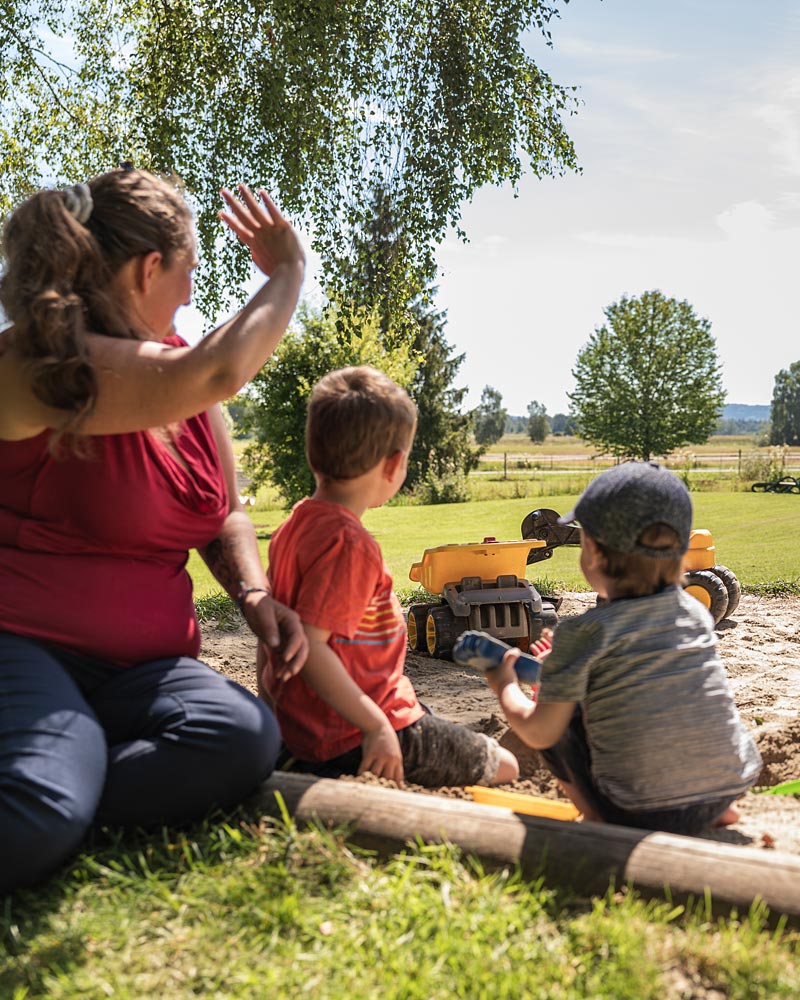 Familienrlaub Landhotel Alte Muehle Ferienregion Bodensee hoch