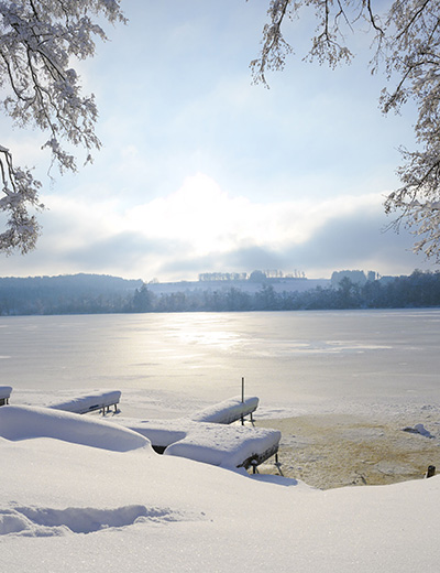 Winter am Illmensee hoch